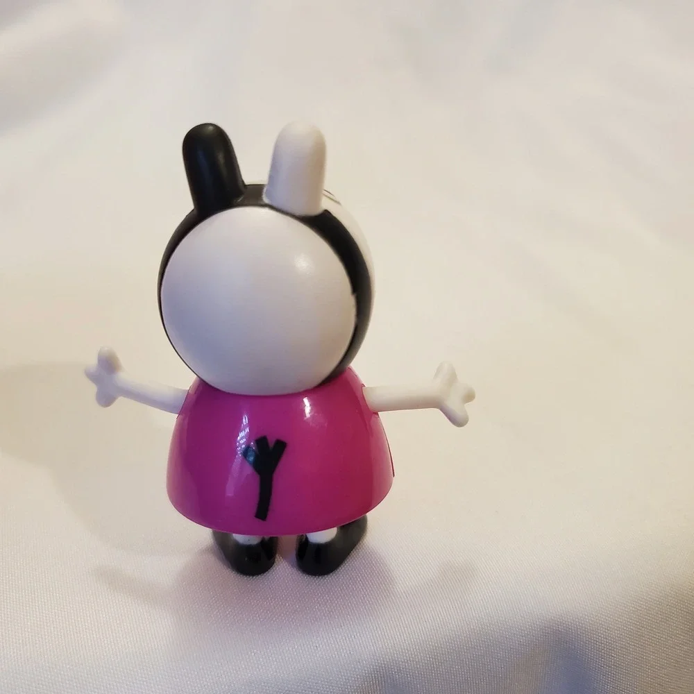 Peppa Pig Zebra Character Toy Figure Pink Dress Toddler Kids‎ Playtime Fun